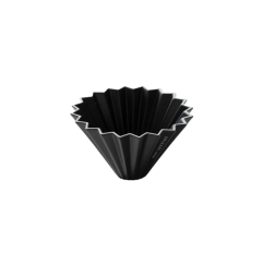 Keramický dripper Origami S čierny