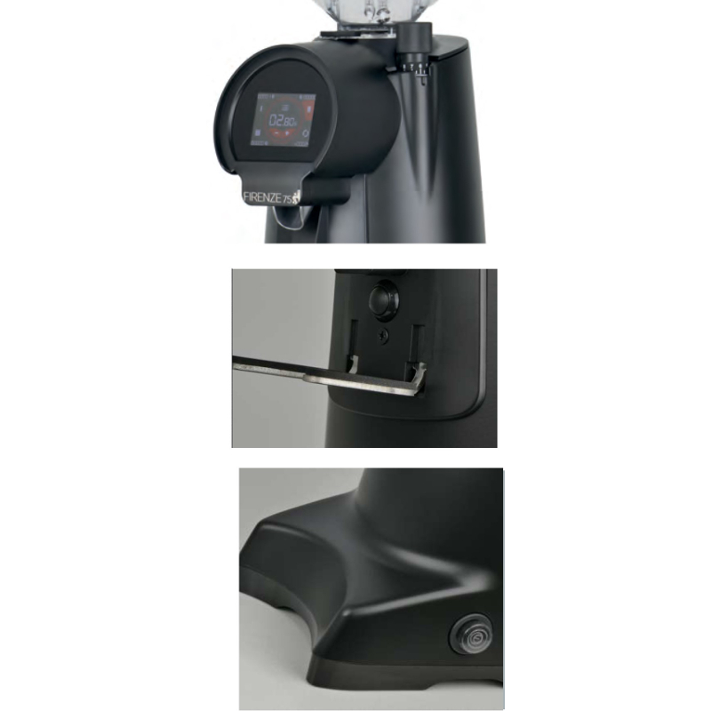 Eureka Firenze 75 Matt Black