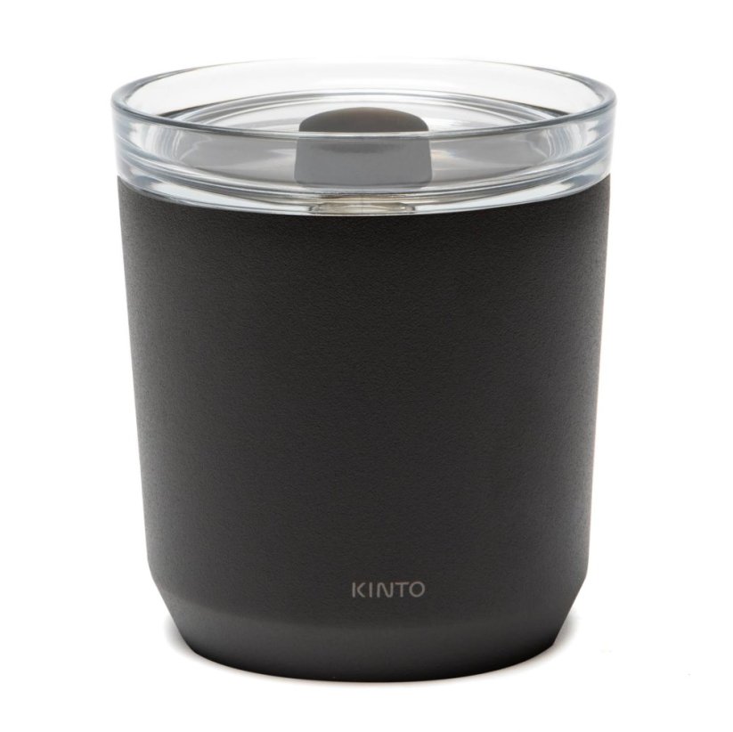 Kinto To Go Tumbler termohrnek černý 240 ml