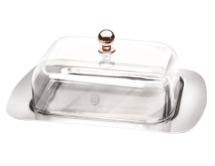 BERLINGERHAUS Dóza na máslo s akrylátovým víkem měděné