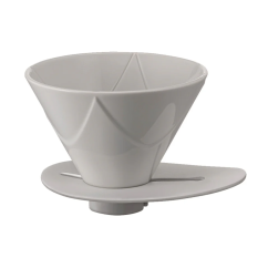Hario One Pour Dripper Mugen V60-02 bílý