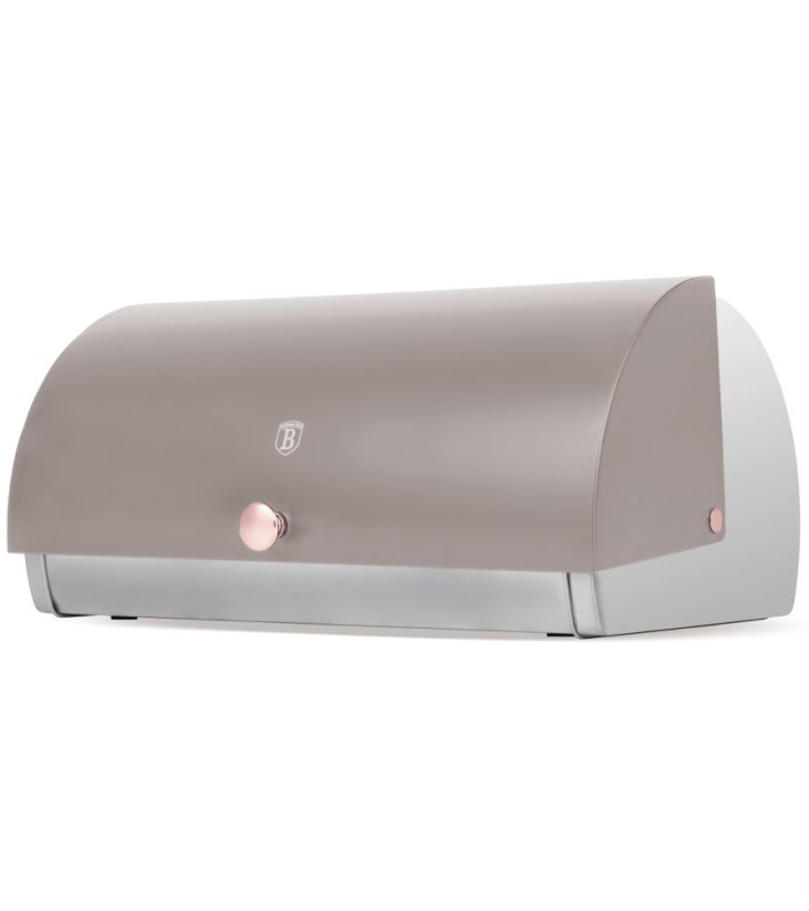 BERLINGERHAUS Chlebník a sada dóz na potraviny 4 ks Taupe Collection