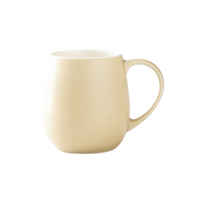 Origami Aroma Barrel porcelánový hrnek 320 ml matně béžový