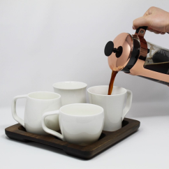 Espro Sada šálků na kávu šedá 4x295 ml