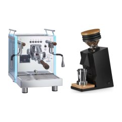 Bezzera Matrix DE + Eureka Mignon Single Dose, Black & Oak