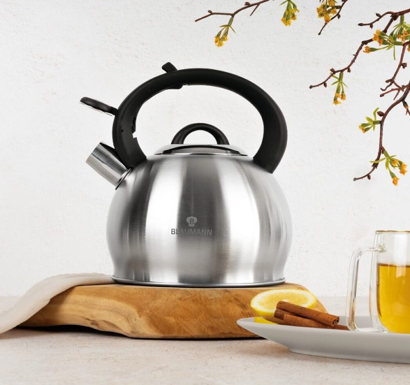 BLAUMANN Konvice pískací nerez 3 L Silver Edition