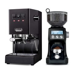 Gaggia Classic E24, černá + Mlýnek Sage BCG820BTR Black