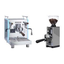Bezzera Matrix DE + Eureka Mignon Libra 65 All Purpose, CR chrome