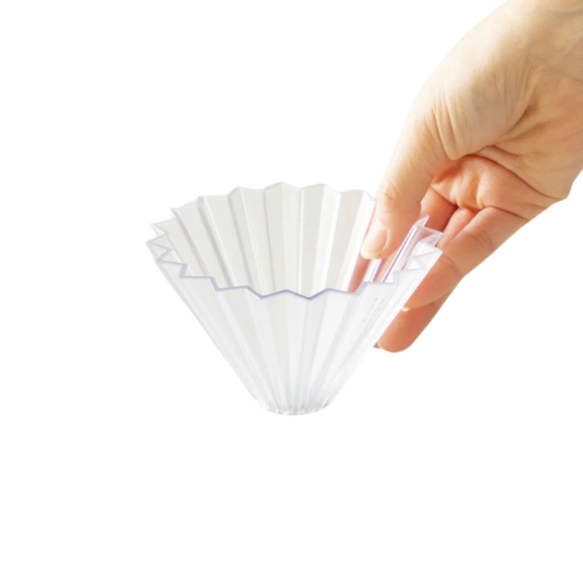 Origami Air plastový dripper S čirý