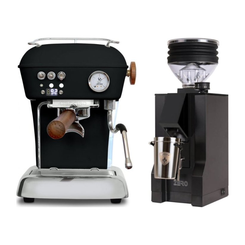 Ascaso DREAM PID Dark Black + Eureka Mignon Zero, BL Black