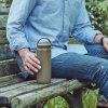 Kinto Day Off cestovní termoska khaki 500 ml