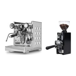 Rocket Espresso Appartamento TCA, white + Eureka Mignon Libra 65 All Purpose, CR black