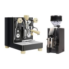 LELIT Bianca  V3  PL162T  black + Eureka Mignon Zero, CR black