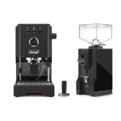 Gaggia Classic Up černá + Eureka Mignon Specialita, BL Black