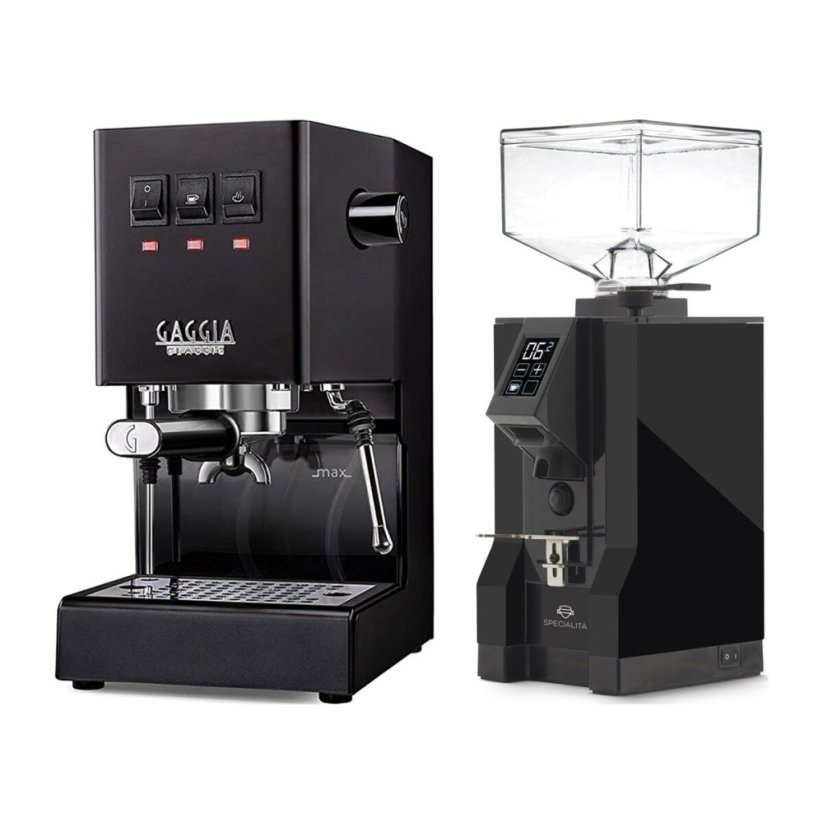 Gaggia Classic E24, černá + Eureka Mignon Specialita, BL Black