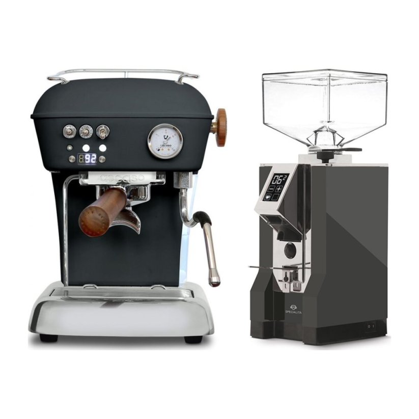Ascaso DREAM PID Anthracite + Eureka Mignon Specialita, CR Anthracite