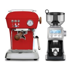 Ascaso DREAM PID Love Red + Mlýnek Sage BCG820BSS Silver