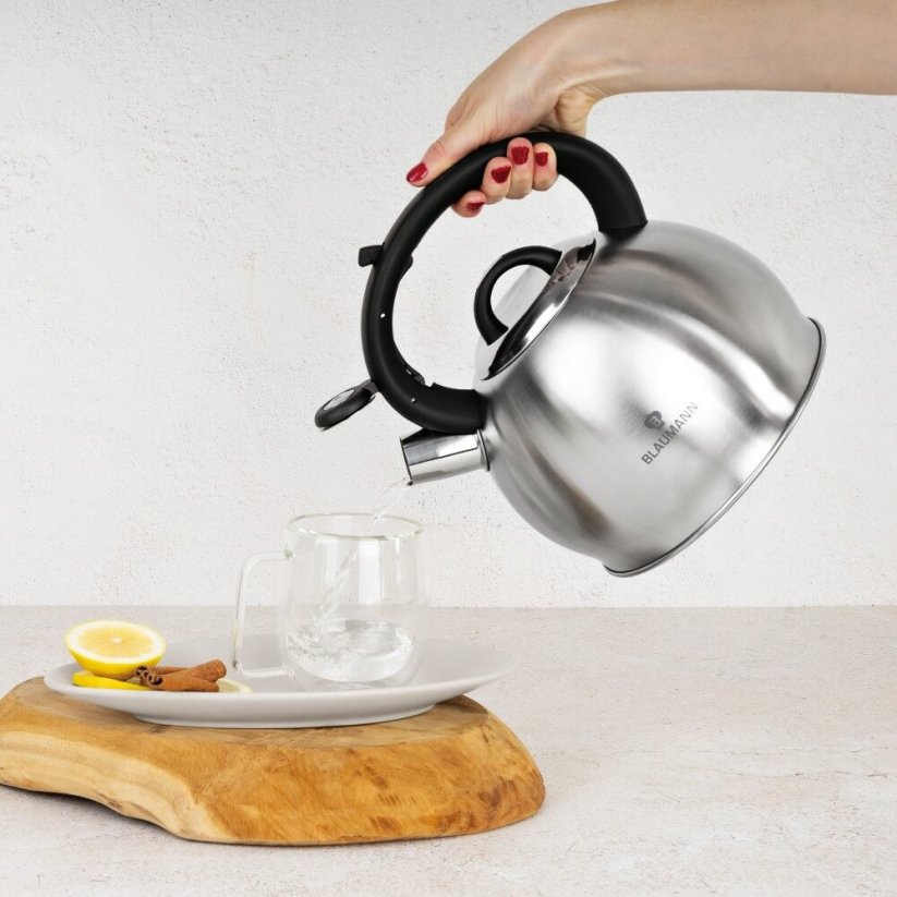 BLAUMANN Konvice pískací nerez 3 L Silver Edition