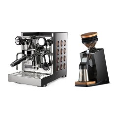 Rocket Espresso Appartamento TCA, copper + Eureka Mignon Single Dose PRO, Black & Oak