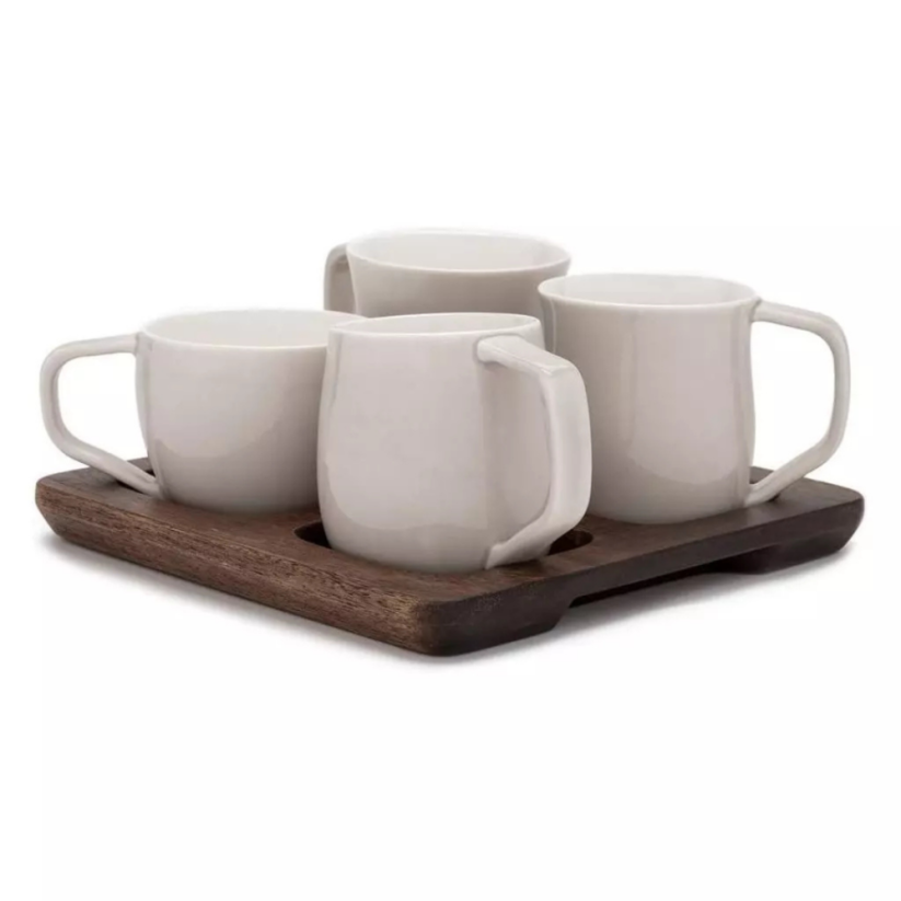 Espro porcelánový hrneček na kávu Spicy 295 ml šedý