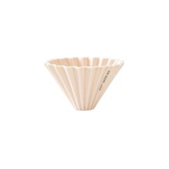 Origami keramický dripper S matně růžový
