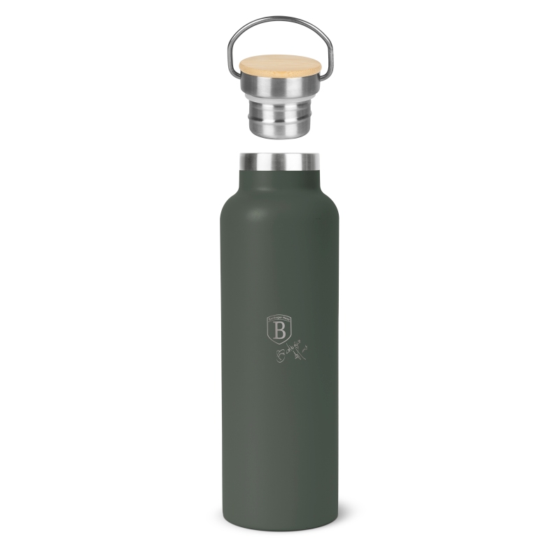 BERLINGERHAUS Termoska lahev s dvojitou stěnou nerez 0,6 l Matte Green Collection
