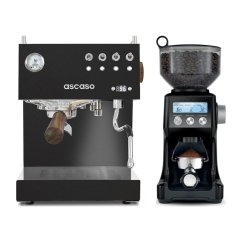 Ascaso Steel DUO PID Black + Mlýnek Sage BCG820BTR Black