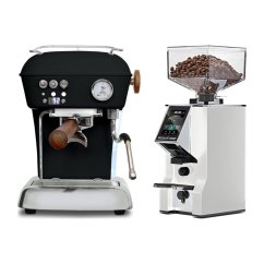 Ascaso DREAM PID Dark Black + Eureka Mignon Specialita Smart, CR White