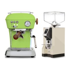 Ascaso DREAM PID Fresh Pistachio + Eureka Mignon Specialita, CR Cream