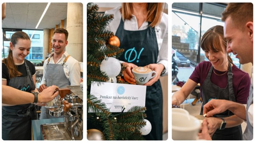 Dárkový poukaz na baristický kurz - Varianta poukazu: Dárkový poukaz