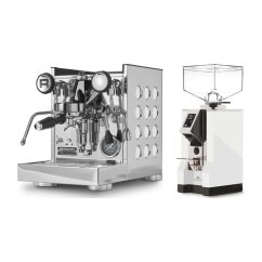 Rocket Espresso Appartamento TCA, white + Eureka Mignon Specialita, CR White