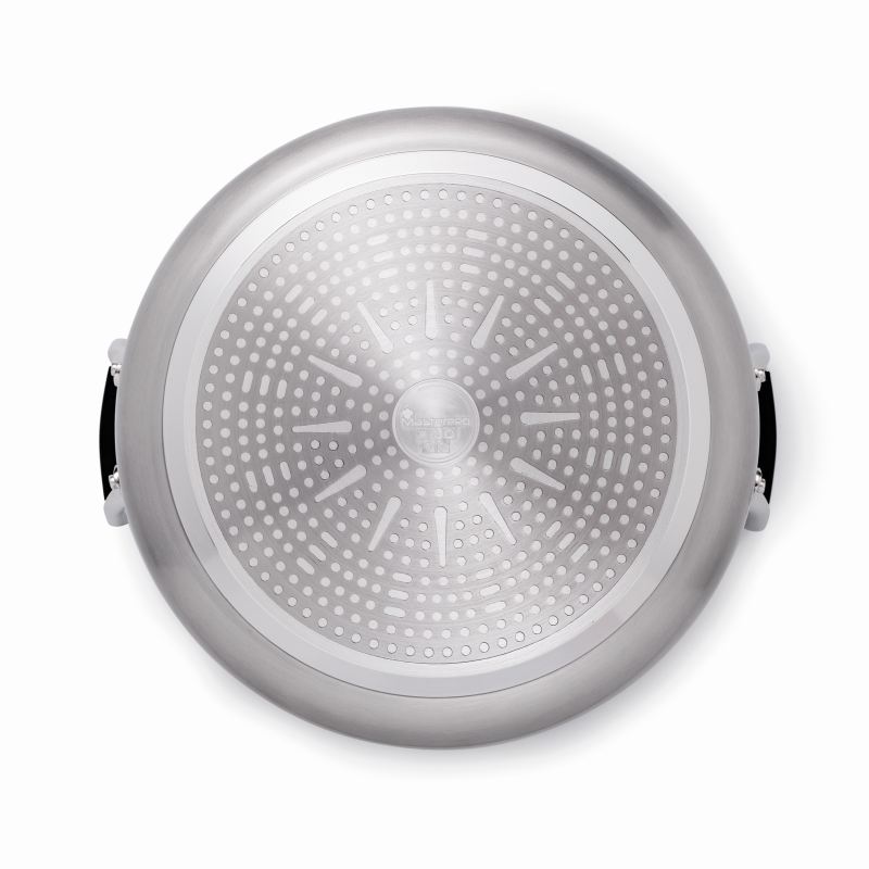 MASTERPRO Pánev servírovací SMART 28cm stříbrná