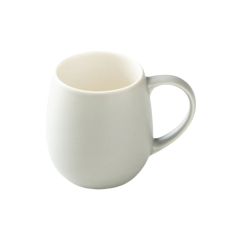 Origami Aroma Barrel porcelánový hrnek 320 ml matně šedý