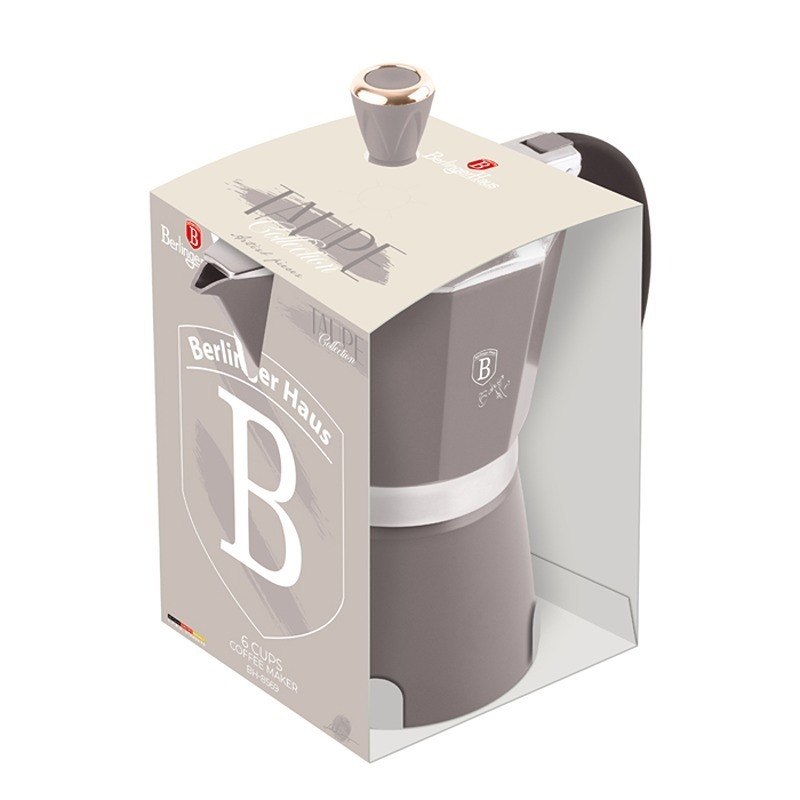 BERLINGERHAUS Espresso kanvička 3 šálky Taupe Collection