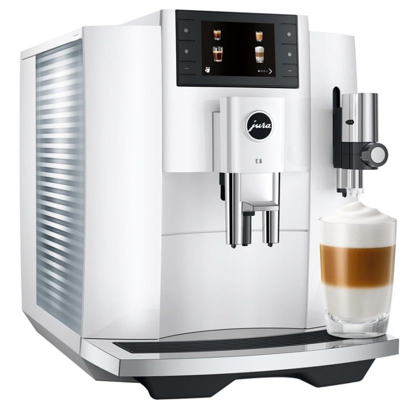 Jura E8 - Piano White