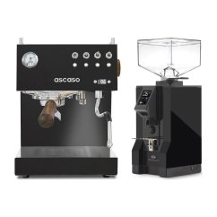 Ascaso Steel DUO PID Black + Eureka Mignon Specialita, BL Black