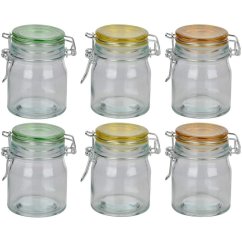 ALPINA Zavařovací sklenice s klipem sada 6 ks 145 ml