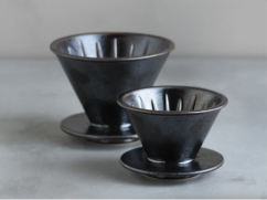 Kinto SCS-S01 keramický dripper 4 šálky černý