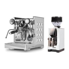 Rocket Espresso Appartamento TCA, white + Eureka Mignon Zero, CR white