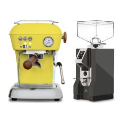 Ascaso DREAM PID Sun Yellow + Eureka Mignon Specialita, CR Anthracite