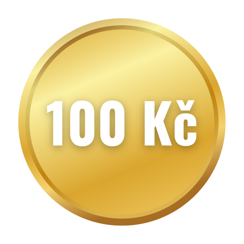 Spropitné 100 Kč