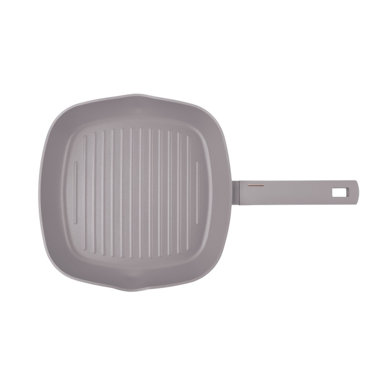 BERLINGERHAUS Pánev grilovací s titanovým povrchem 28 cm Taupe Collection