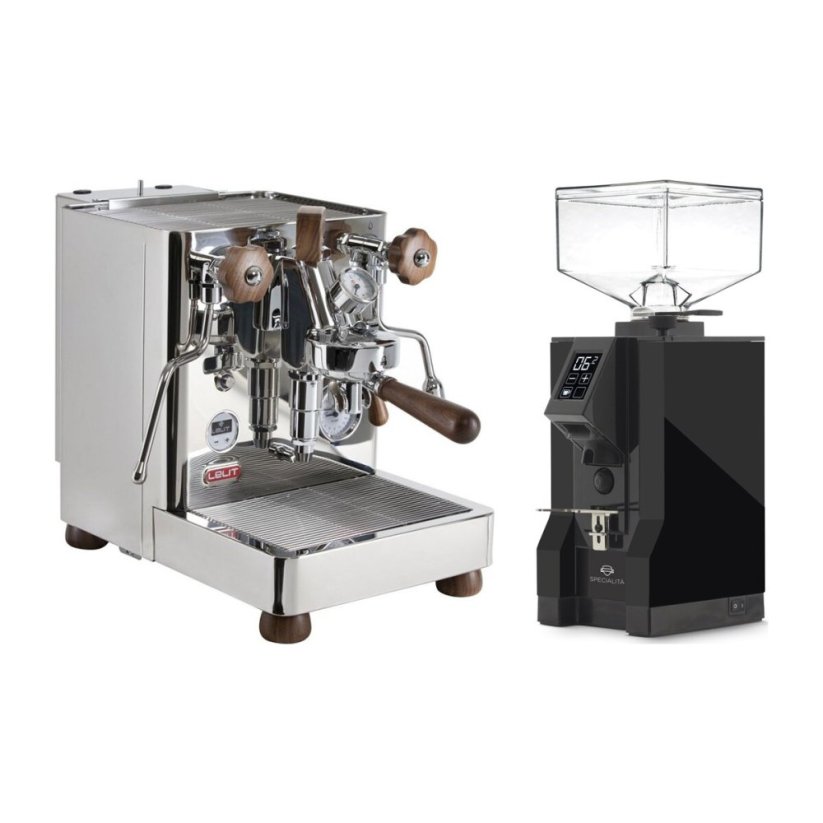 LELIT Bianca  V3 PL162T + Eureka Mignon Specialita, BL Black