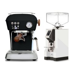 Ascaso DREAM PID Dark Black + Eureka Mignon Specialita, CR White