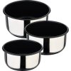 BERGNER Sada hrnců nerez s nepřilnavým povrchem Click&Cook 3 ks 16, 18, 20 cm