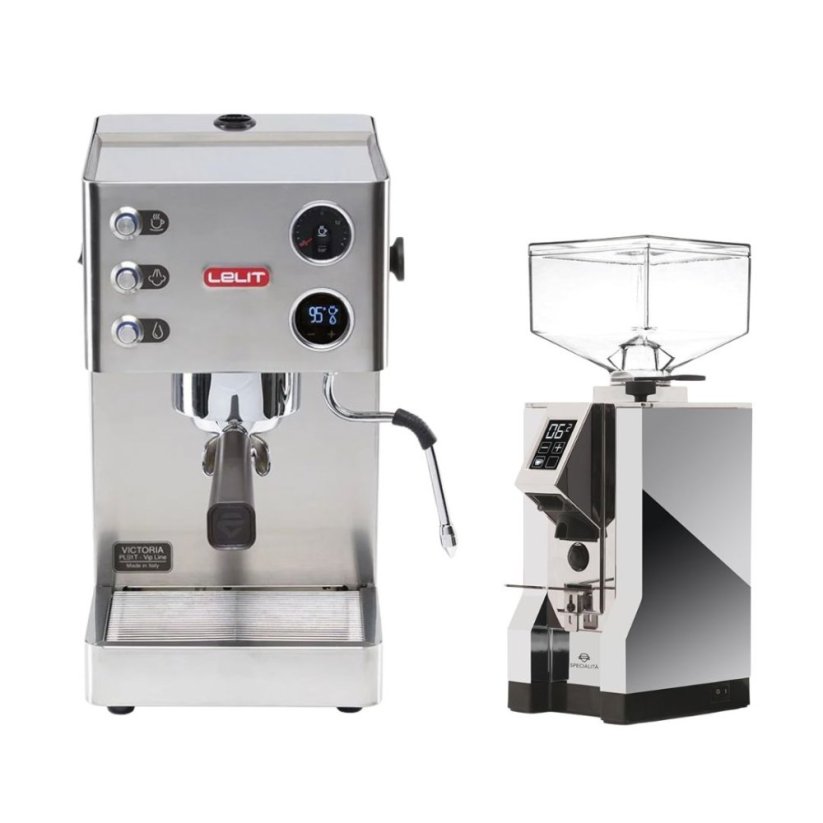 Lelit Victoria PL91T + Eureka Mignon Specialita, CR Chrome