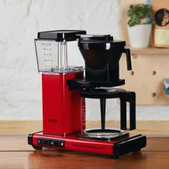 Moccamaster kávovar KBG Select červená metalíza