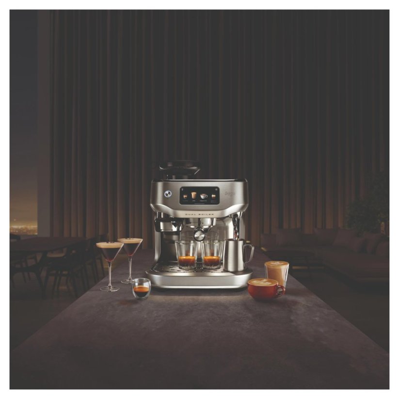 Kávovar Sage SES995BSS THE ORACLE DUAL BOILER™ Silver