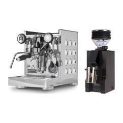 Rocket Espresso Appartamento TCA, white + Eureka Mignon Zero, BL Black