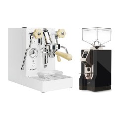Lelit Mara PL62X V2, white + Eureka Mignon Specialita, CR Black